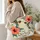Hummingbirds and Hibiscus for Tropical Garden Lovers and Nature Gift Giving Quilted Tote Bag - 3