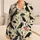 Elegant Raven Umbrella Floral Night Scene for Cozy Bedtime Lounging, Women's Gift Idea Satin Pajamas Set - 1