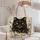 Black Cat Portrait With Amber And Blue Eyes For Cat Lover Gifts And Everyday Style Quilted Tote Bag - 5
