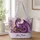 Purple Dragon And Antique Books For Fantasy Reading Days And Gothic Library Lovers Quilted Tote Bag - 1