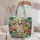 Tropical Chihuahua Trio With Plumeria for Island Days and Pet Lovers Quilted Tote Bag - 5