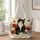 Tuxedo Cat with Garden Flowers and Butterflies for Cat Lovers and Springtime Gifting Quilted Tote Bag - 1