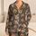 Cute Cartoon Dog Faces With Coral Bows For Cozy Bedtime Lounging And Dog Lover Gifts Satin Pajamas Set - 1