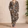 Cute Cartoon Dog Faces With Coral Bows For Cozy Bedtime Lounging And Dog Lover Gifts Satin Pajamas Set - 4