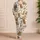 Vintage Highland Cow Farmhouse Rustic Western Holiday Gift for Scottish Cow Lovers Women Satin Pajamas Set - 4
