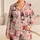 Champagne Bottles Coral Bows Blush Pink for Celebrations and Romantic Lounging Women Satin Pajamas Set - 1
