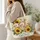 Sheep and Sunflower Country Charm for Cozy Country Living and Thoughtful Gifts for Her Quilted Tote Bag - 3