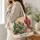 Colorful Cactus Garden for Desert Lovers and Succulent Fans, Gift for Women Who Garden Quilted Tote Bag - 3