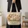 Whimsical Sheep and Lambs for Farmhouse Countryside Living Gift for Sheep Lovers Quilted Tote Bag - 4