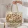 Whimsical Sheep and Lambs for Farmhouse Countryside Living Gift for Sheep Lovers Quilted Tote Bag - 5