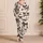 Leopard Bow And Cherry Motif Loungewear For Chic Sleepwear And Relaxed Evenings For Women Satin Pajamas Set - 4