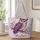 Purple Owl and Wildflowers for Cottagecore Style, Nature Lovers, and Gifts for Her Quilted Tote Bag - 1