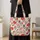 Colorful Tulip Garden Blooms for Springtime Outings and Thoughtful Gifts for Her Quilted Tote Bag - 4