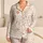 Blush Heart Motif Romantic Sleepwear for Valentine's Day and Cozy Home Lounging Women Satin Pajamas Set - 1