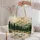 Layered Evergreen Forest Mountains for Nature Lovers, Woodland Walks, and Moms Gift Quilted Tote Bag - 5