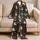 Easter Bunny Garden Rabbit Baskets for Cozy Spring Lounging and Holiday Family Gifting Satin Pajamas Set - 5
