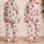 Cherry Bow Heart Outfit for Cozy Days, Travel, Vacation and Everyday Wear, Children Satin Pajamas Set - 2