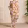 Capybara Floral Cozy Home Lounge Set for Children, Toddler Birthday and Holiday Gift Satin Pajamas Set - 4