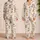 Kawaii Cat Motifs for Cozy Lounging and Sleep, Cute Children's Gift for Cat Lovers Satin Pajamas Set - 2