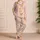 Golden Retriever Dogs Blush Pink Bedtime Comfort for Girls, Cozy Home Lounge Gift Satin Pajamas Set - 4
