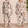 Western Equestrian Cowboy Hat Horse Boots Bow Outfit For Cozy Home Lounging Kids Satin Pajamas Set - 2
