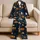 Halloween Pumpkin Ghost Skull Boo Treats For Trick Or Treat Parties And Cozy Nights Satin Pajamas Set - 5