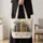 Colorful Book Stack with Garden Flowers for Cozy Reading Days, Gifts for Book Lovers Quilted Tote Bag - 4