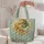 Art Nouveau Celestial Moon And Dripping Sun For Bohemian Stargazers And Night Dreamers Quilted Tote Bag - 5