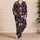 Cherry Bow Heart Motifs for Romantic Lounge Days and Sweet Gift Giving for Children Satin Pajamas Set - 4