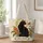 Art Nouveau Black Cat Beneath Golden Moon For Autumn Gifting And Cat Lovers Quilted Tote Bag - 1