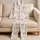 Cute Puppy Hearts And Bows For Cozy Bedtime Lounging And Weekend Sleepovers, Kids Satin Pajamas Set - 5