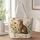 Tabby Cat and Wildflowers for Cozy Country Cottage Living, Gift for Cat Lovers Quilted Tote Bag - 1