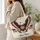 Patriotic Eagle And American Flags For Independence Day Summer Celebrations Quilted Tote Bag - 3