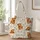 Highland Cow and Wildflowers for Spring Outings and Thoughtful Gifts for Animal Lovers Quilted Tote Bag - 1