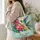 Hummingbird Among Tropical Orchids for Summer Garden Lovers and Nature Enthusiasts Quilted Tote Bag - 3