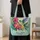 Hummingbird Among Tropical Orchids for Summer Garden Lovers and Nature Enthusiasts Quilted Tote Bag - 4