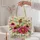 Colorful Dragonfly and Flowers for Nature Lovers and Spring Gift Giving Quilted Tote Bag - 5