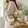 Storybook Tree of Books with Crescent Moon for Readers, Teachers and Students Quilted Tote Bag - 3