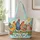 Colorful Patchwork Hens for Sunny Garden Days and Cheerful Summer Gifting Joy for Her Quilted Tote Bag - 1