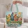 Colorful Patchwork Hens for Sunny Garden Days and Cheerful Summer Gifting Joy for Her Quilted Tote Bag - 5