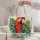 Colorful Tropical Parrot and Botanical Leaves for Summer Nature Lovers and Birdwatchers Quilted Tote Bag - 5
