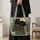 Black Cat Moonlit Books for Cozy Reading Nights and Witchy Gifts for Cat Lovers Women Quilted Tote Bag - 4