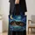 Sleeping Dachshund Under Crescent Moon for Cozy Nights and Dog Lover Gifts Quilted Tote Bag - 4