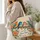 Colorful Songbirds and Wildflowers for Garden Lovers and Nature-Inspired Gifting Quilted Tote Bag - 3