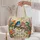 Colorful Songbirds and Wildflowers for Garden Lovers and Nature-Inspired Gifting Quilted Tote Bag - 5