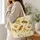 Honey Bees And Daisy Blooms For Garden Days And Nature-Loving Women Who Love Spring Quilted Tote Bag - 3