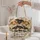 Sheep and Lamb Family with Wildflowers for Farmhouse Living and Ewe Lover Gifts Quilted Tote Bag - 5