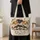 Sheep and Lamb Family with Wildflowers for Farmhouse Living and Ewe Lover Gifts Quilted Tote Bag - 4