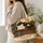 Black and White Library Cat with Antique Books for Cozy Reading Days Quilted Tote Bag - 3