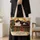 Black and White Library Cat with Antique Books for Cozy Reading Days Quilted Tote Bag - 4